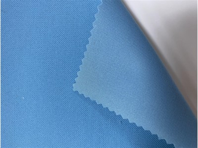 GZ-YXYF 2289# Cotton Karen Piqué Width: 180CM Weight: 310GSM Composition: 96% polyester 4% spandex Moisture wicking side view